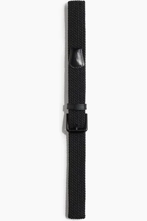 H&M Elastischer Stoffgürtel - Schwarz