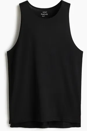 H&M Sport-Tanktop mit DryMove™ in Regular Fit - Schwarz