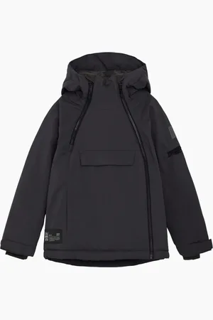 H&M Jr. Skijacke - Einfarbig - Grau