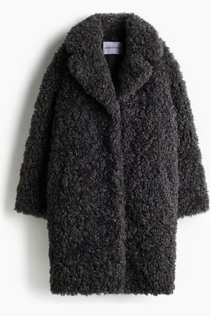 H&M Camille Cocoon Mantel - Grau