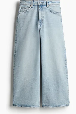 H&M Weite Jeans - Blau