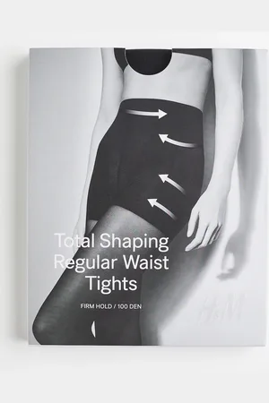 H&M Shaping-Tights 100 Denier - Schwarz