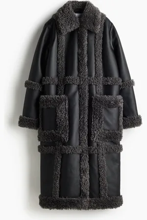 H&M Patrice Mantel - Schwarz