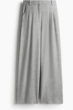 H&M Weite Hose - Grau