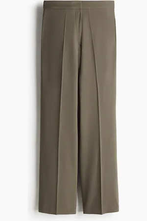 H&M Weite Hose - Grün