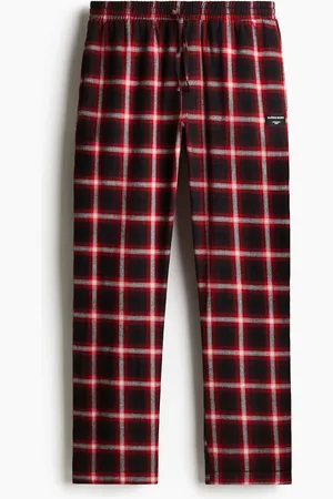 H&M Core Flannel Pyjama Pants - Rot