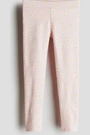 H&M Jerseyleggings mit Print - Pink