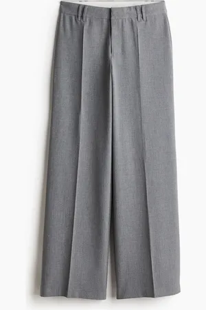 H&M Weite elegante Hose - Grau
