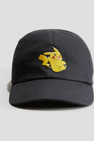 H&M Twillcap mit Print - Grau