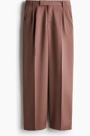 H&M Elegante Hose - Rot