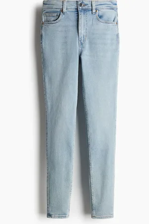 H&M Skinny High Jeans - Blau