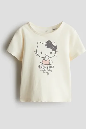 H&M Shirt mit Print - Orange