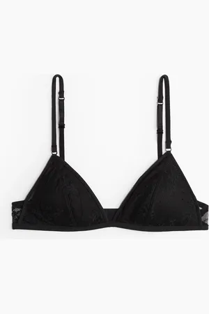 H&M Wattierter Soft-BH aus Spitze - Schwarz