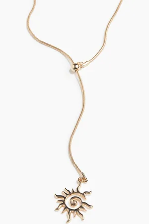 H&M Lariat-Kette mit Anhänger - Gold