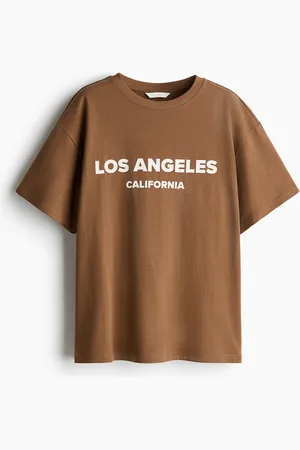 H&M Oversized T-Shirt - Beige