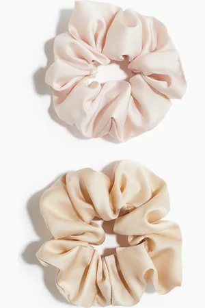 H&M 2er-Pack Scrunchies - Orange