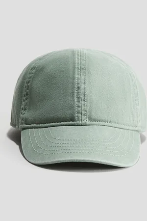 H&M Cap aus Baumwolltwill - Grün