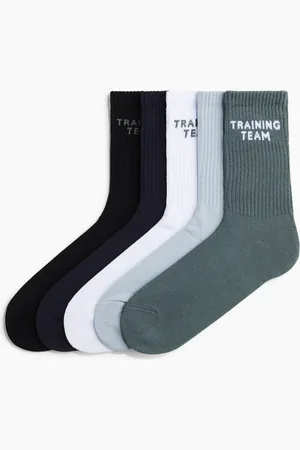 H&M 5er-Pack Sportsocken aus DryMove™ - Grün