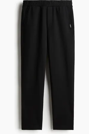 H&M Twilljoggers in Slim Fit - Schwarz