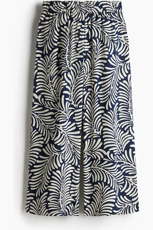 H&M Schlupfhose in 7/8-Länge - Blau