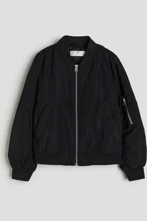 H&M Pilotenjacke - Schwarz
