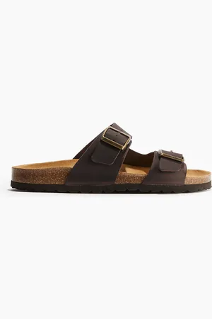 H&M Ledersandalen - Braun