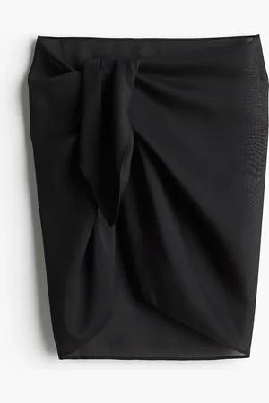 H&M Kurzer Pareo - Schwarz