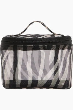 H&M Kastige Kosmetiktasche - Schwarz