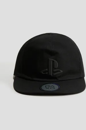 H&M Cap mit Prägedruck - Schwarz