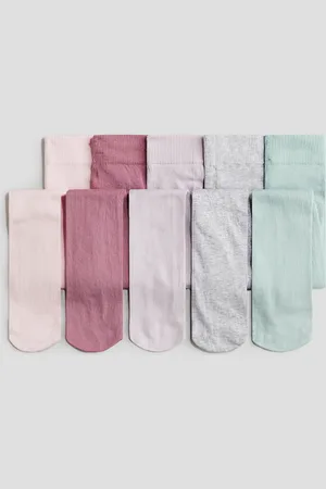 H&M 5er-Pack Strumpfhosen - Lila