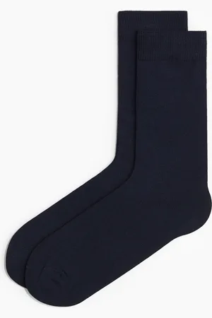 H&M Socken aus Bambus/Viskose - Blau