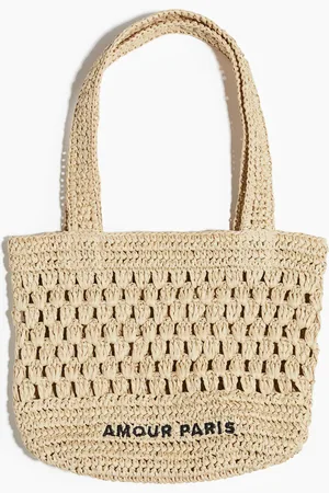 H&M Tote Bag aus Stroh - Beige