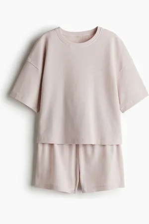 H&M Pyjama mit Waffelstruktur - Pink