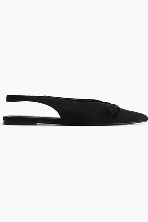 H&M Slingpumps mit Zierschleife - Schwarz
