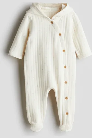 H&M Gesteppter Strampler - Weiß
