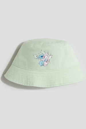 H&M Bedruckter Bucket Hat - Grün