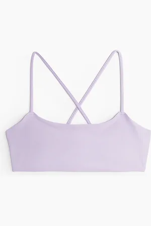 H&M Bikinitop zum Binden - Lila