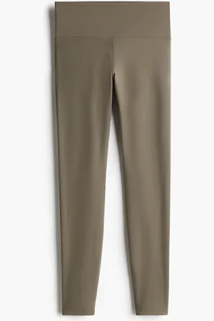 H&M Yoga-Leggings mit SoftMove™ Lycra® - Beige