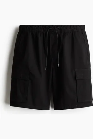 H&M Cargoshorts in Regular Fit - Schwarz