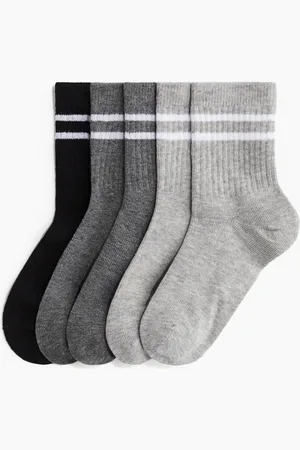 H&M 5er-Pack Sportsocken mit DryMove™ - Schwarz