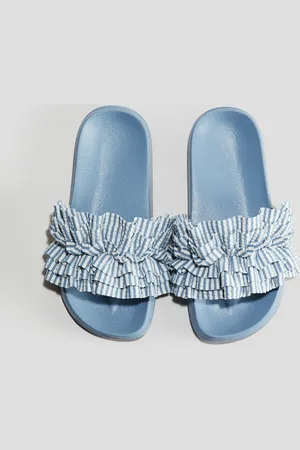 H&M Badesandalen - Blau