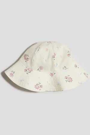 H&M Sonnenhut aus Baumwolle - Beige