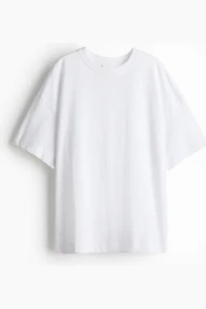 H&M Oversized T-Shirt - Weiß