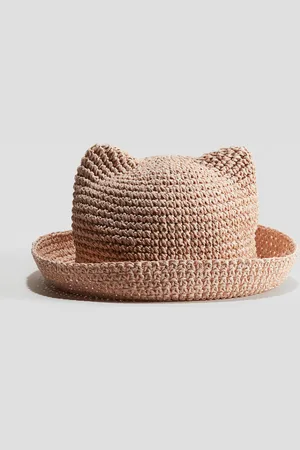 H&M Strohhut mit Ohren - Orange
