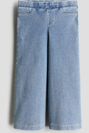 H&M Weite Hose im Denimlook - Blau