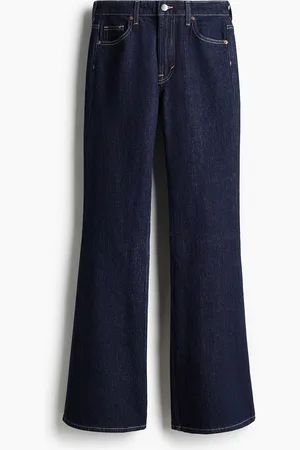H&M Flared High Jeans - Blau