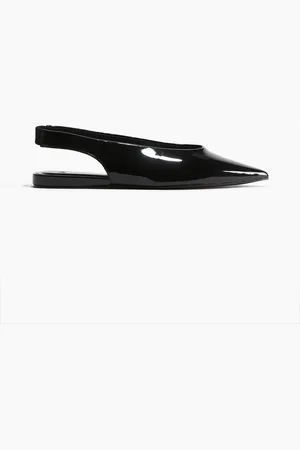 H&M Lack-Slingpumps - Schwarz