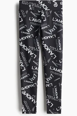 H&M Sportleggings aus DryMove™ - Schwarz