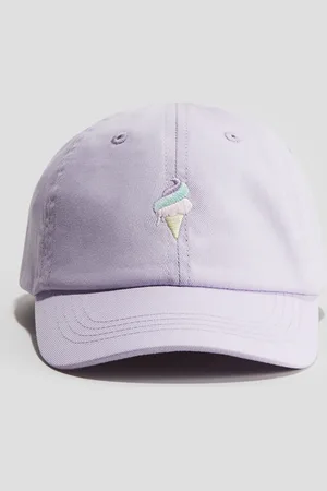 H&M Cap mit Stickerei - Lila
