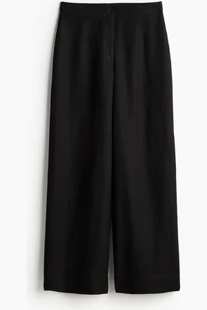 H&M Hose aus Leinenmix - Schwarz